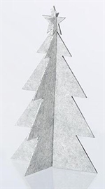 Juletræ felt x-mas hvid 15 cm fra Lübec Living OOhh - Tinashjem